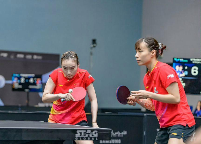 百家乐规则-WTT常规赛:4大头号种子已出局!国乒女双0-3败北,独苗冲击冠军|石洵瑶|王晓彤|吴咏琳|纵歌曼|覃予萱_新浪体育_新浪新闻